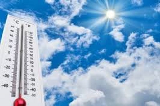 درجة الحرارة العظمى والصغرى المتوقعة ل (10) ايام القادمة ومن ضمنها فترة العيد